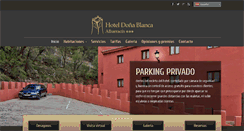 Desktop Screenshot of albarracindonablanca.com
